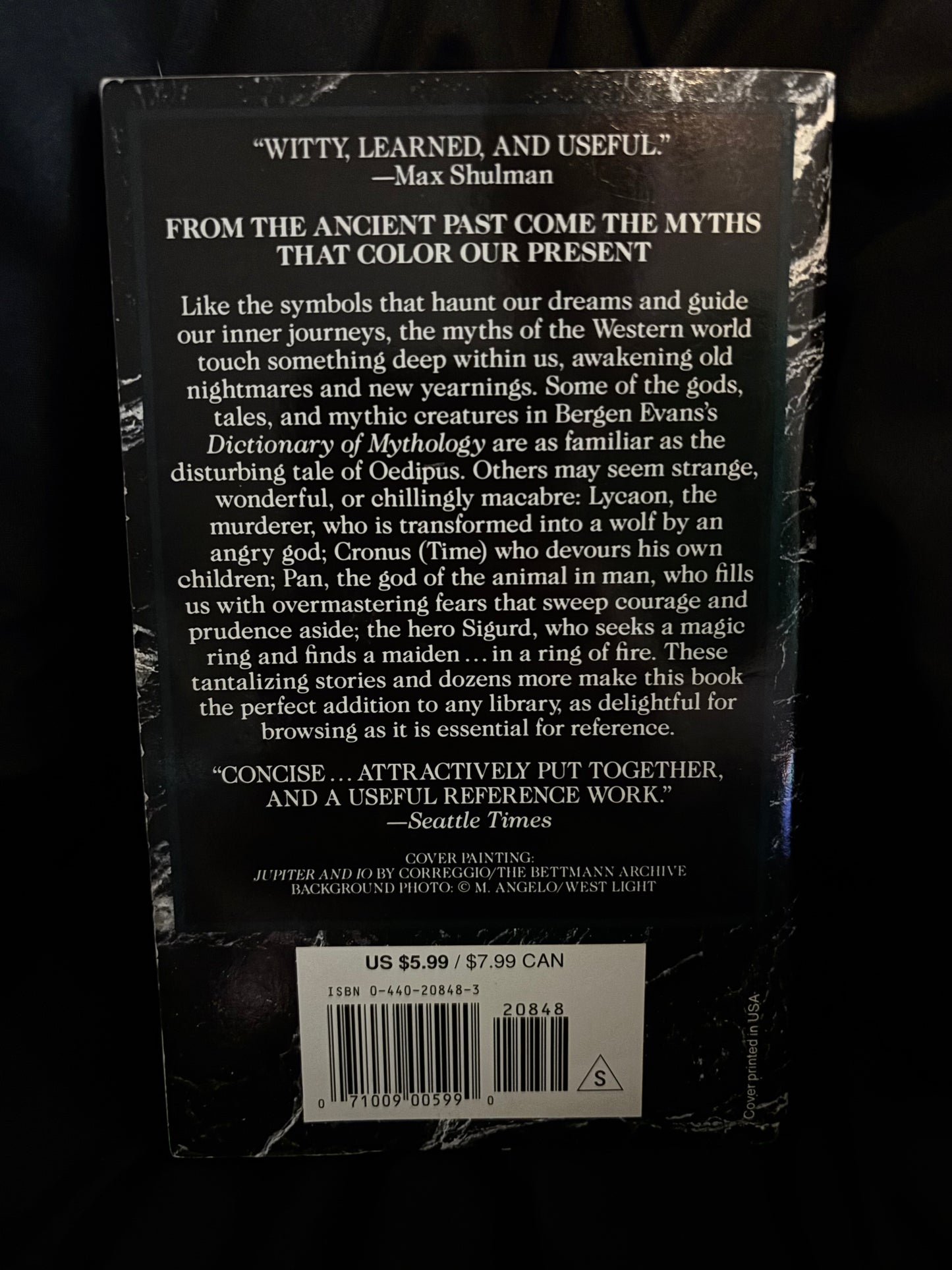 DICTIONARY OF MYTHOLOGY