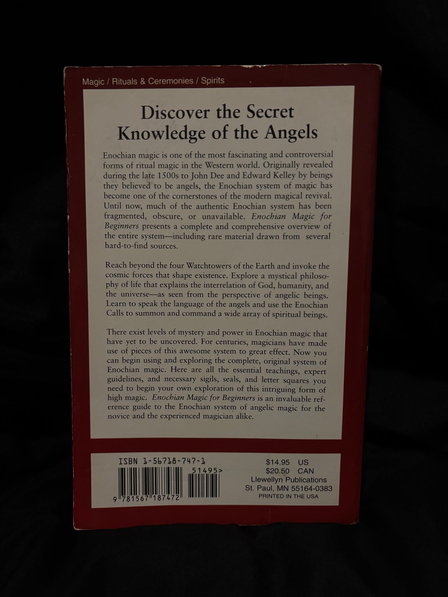 ENOCHIAN MAGIC FOR BEGINNERS: THE ORIGINAL SYSTEM OF ANGEL MAGIC