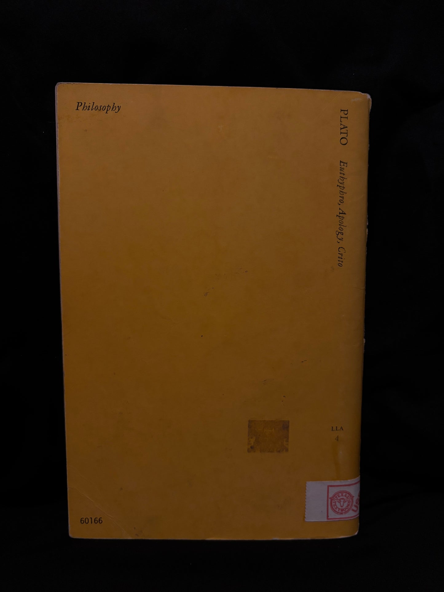 PLATO: EITHYPHRO, APOLOGY, CRITO